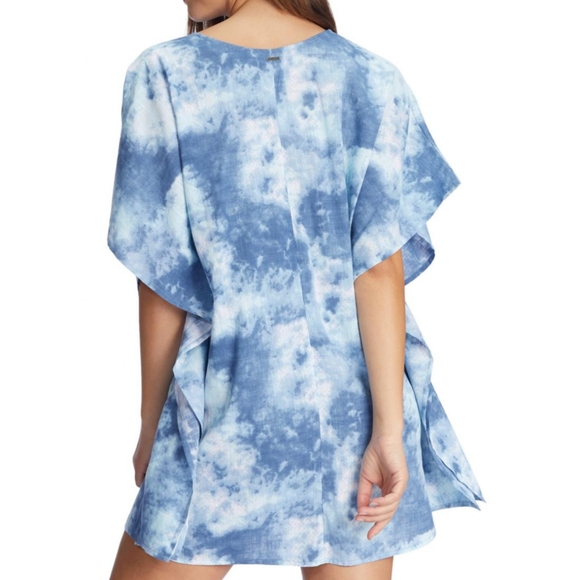 ROXY NEW Not Anyone Poncho Cover-Up - Picture 2 of 13